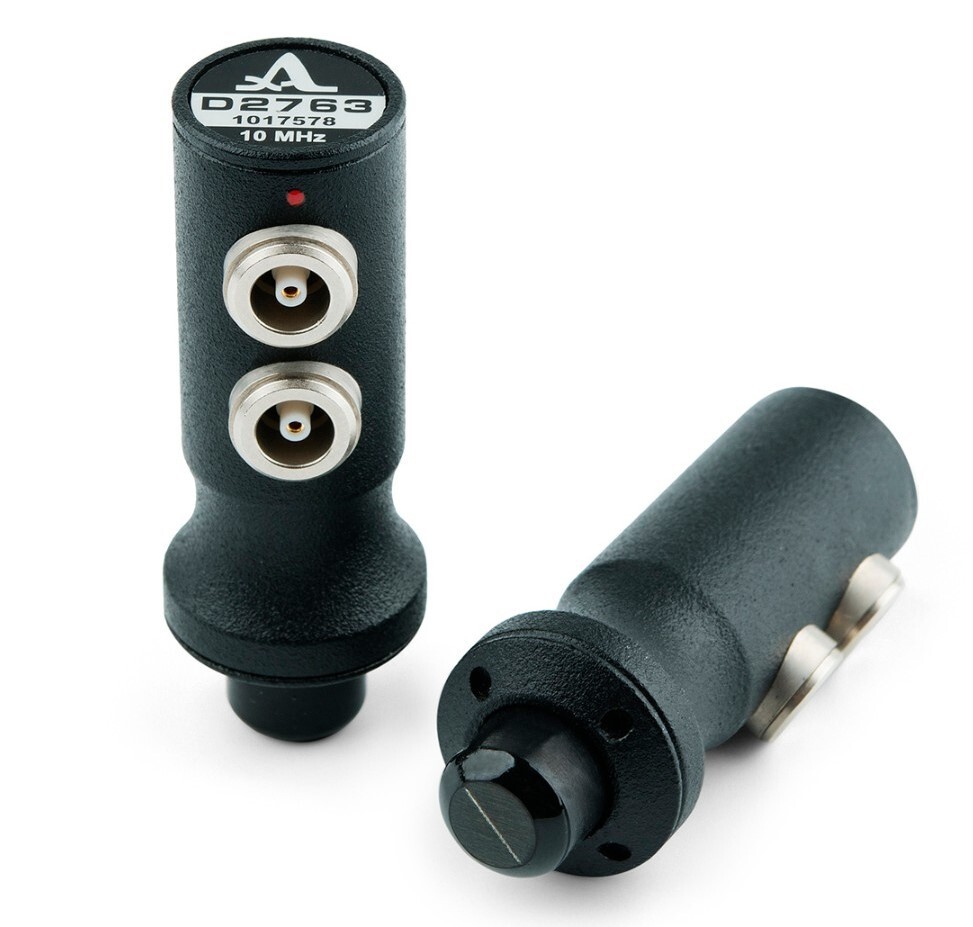 D2763 - normal-beam dual-crystal ultrasonic transducer 10 MHz