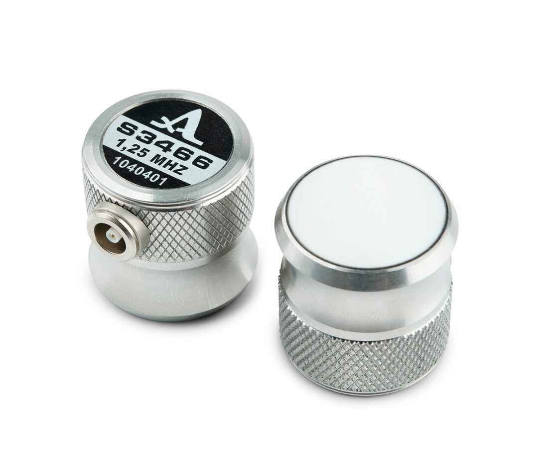 S3466 - normal beam single-crystal transducer 1.25 MHz