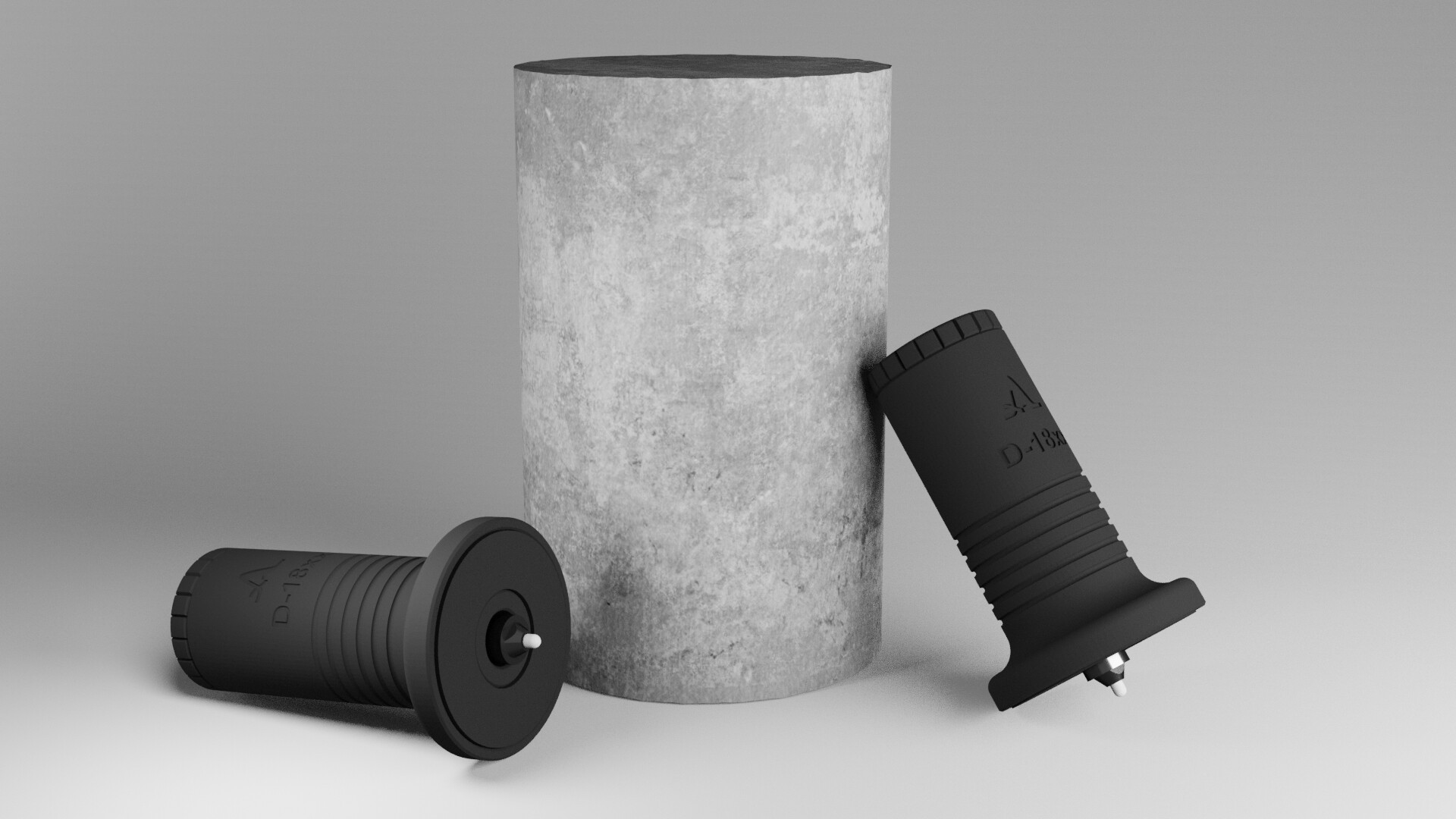 D-18xx - DPC Transducer Holder for Direct Through-Transmission