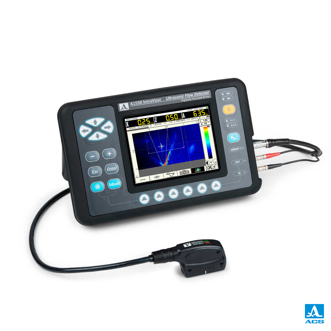 A1550 IntroVisor - TFM Phased Array Ultrasonic Flaw Detector