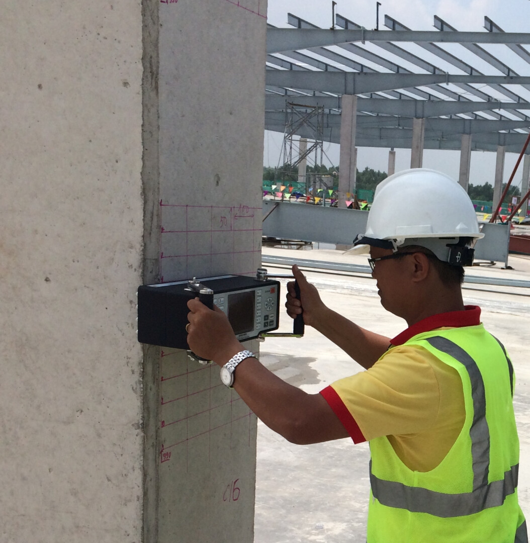A1040 MIRA Classic - rebar, flaw and thickness detector for concrete